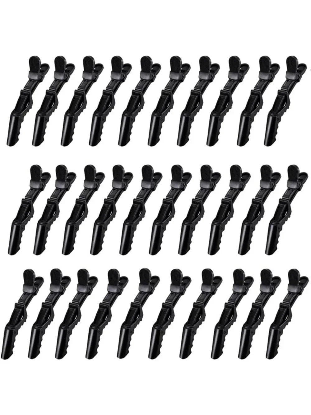 30 Pcs Alligator Hair Clips - Thick Hair Styling, Wide Teeth, Double-Hinged